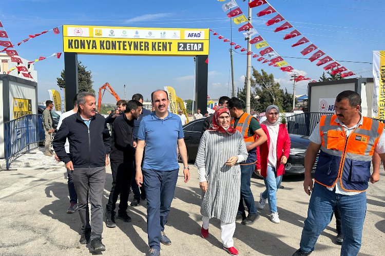 Konya Konteyner Kent'e Başkan Altay'dan ziyaret -