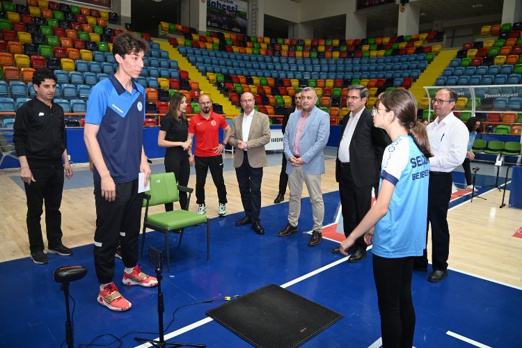 Konya Selçuklu'da sporcular seçiliyor... Demo Ölçüm Testleri başladı -