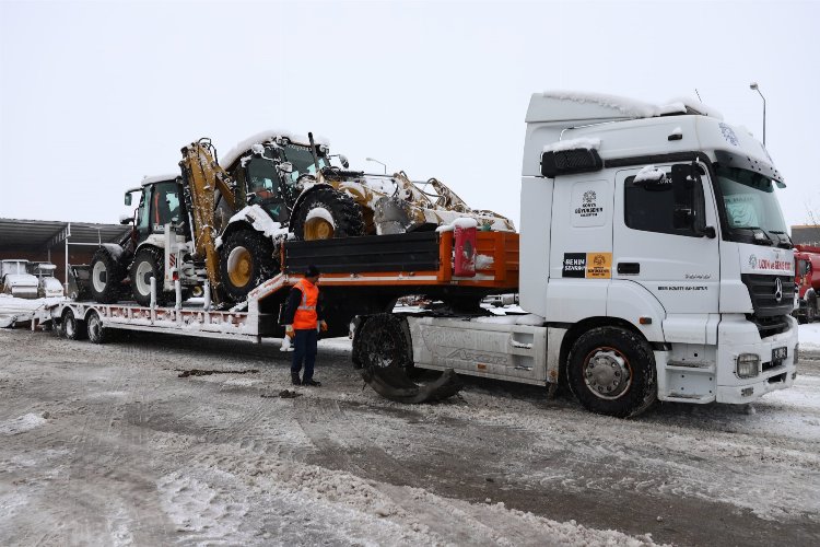 Konya timini deprem bölgesine gönderdi -
