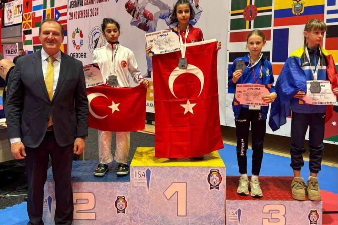 Konyalı Fatma Azra 'Balkan şampiyonu' oldu -