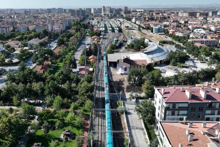 KONYARAY Banliyö'de çalışmalar tam gaz -