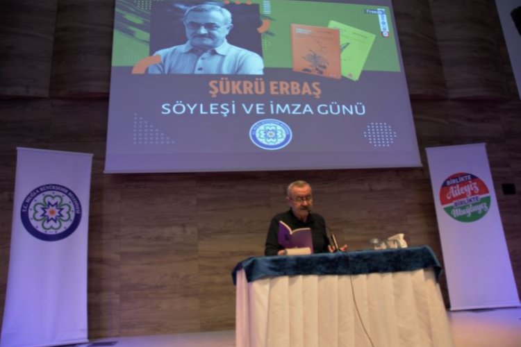 Şükrü Erbaş Muğla’da şiir severlerle buluştu -