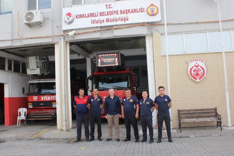 Kırklareli TSO Başkanı Soner Ilık'tan İtfaiye'ye ziyaret -