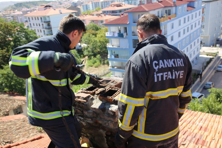 Kış geldi, itfaiye vatandaşı uyardı -