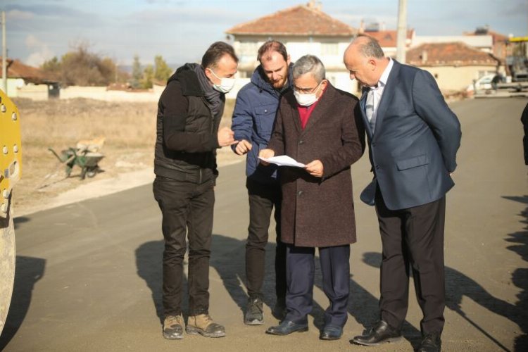 Kütahya'da 2021'de 90 bin ton asfalt uygulaması yapıldı -