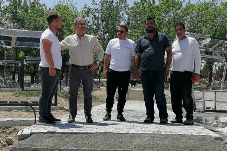 Kütahya'da Millet Bahçesi mesaisi -