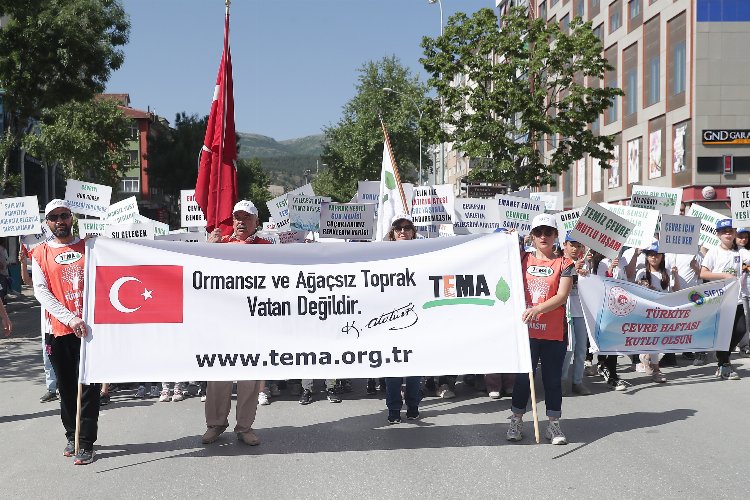Kütahya 'çevre' için yürüdü -