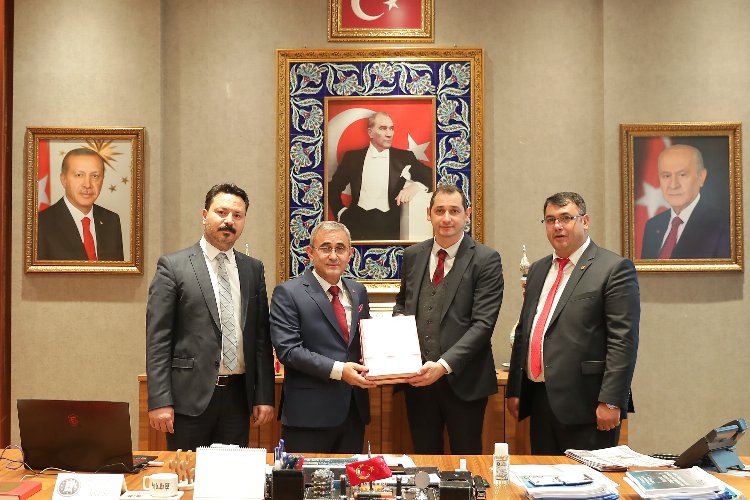 Kütahya Gazeteciler Cemiyeti'nden Başkan Işık'a ziyaret -