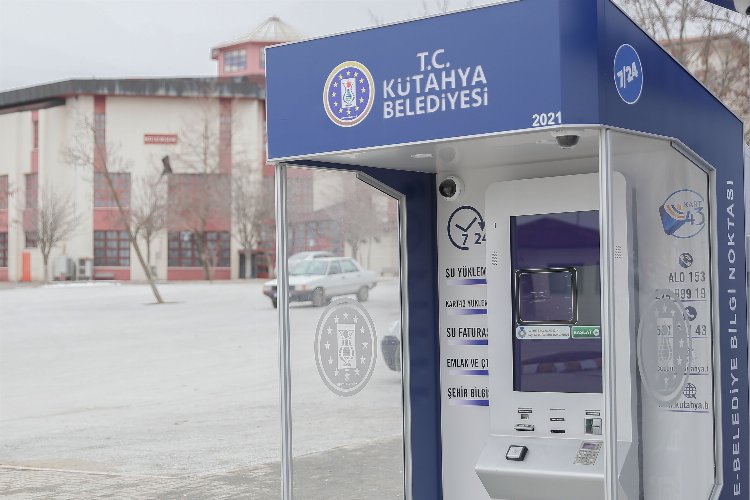 Kütahya Merkez Kampüs'te kart dolum kiosku 3'e yükseldi -