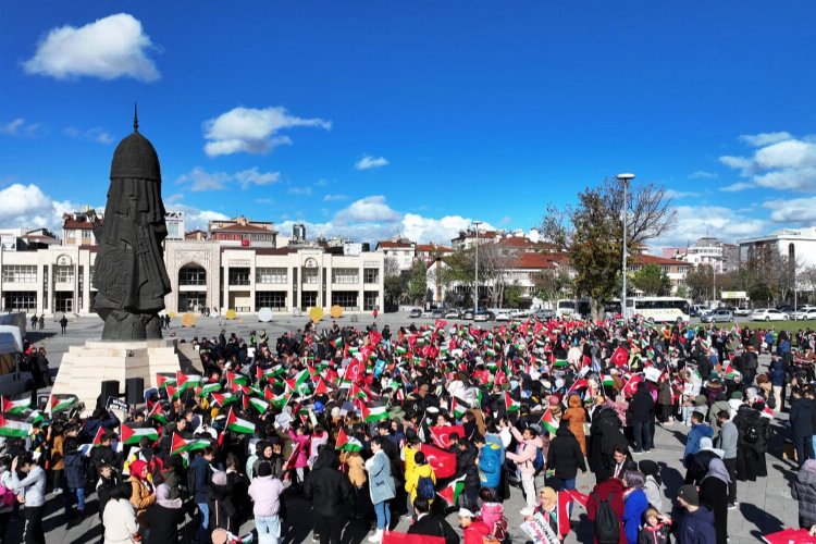 Kudüs'ün çocukları için Konya'dan seslendiler -