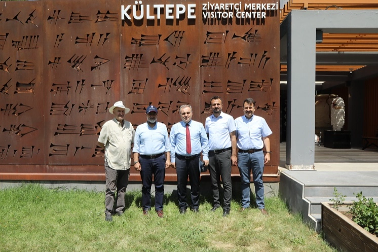 Kültepe Kaniş-Karum kazı alanına önemli ziyaret -