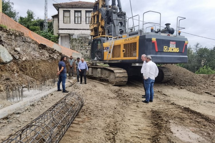 Kültür Sokağı'na ilk kazma vuruldu -