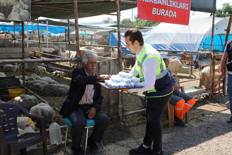 Kurban alanında dondurma imkanı -