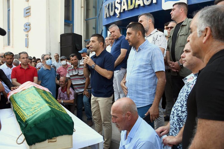 Kuşadası Belediyesi'nde Ahmet Balsak'a son görev! -