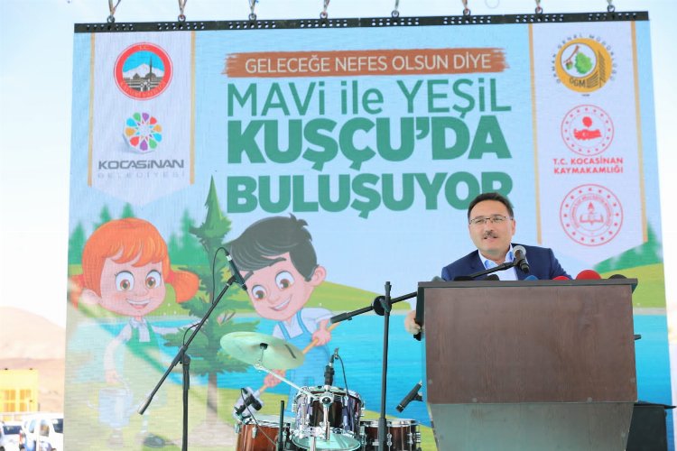 Kuşçu marina bölgesine 12 milyon fidan -