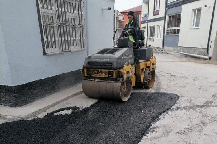 Kütahya'da soğuk yama başladı -