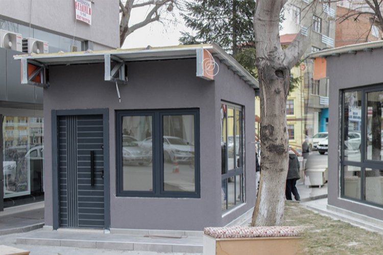 Kütahya'da taksi durakları yenilendi -