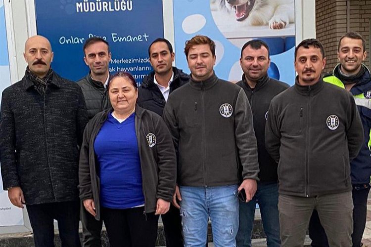 Kütahya'da veterinerlerden rehabilitasyon merkezine ziyaret -