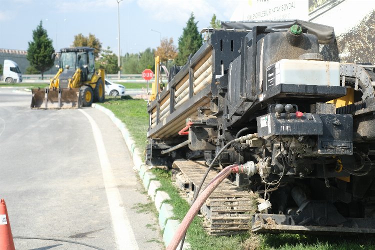 Kütahya'da yağmur suyu hattı çalışmaları sürüyor -