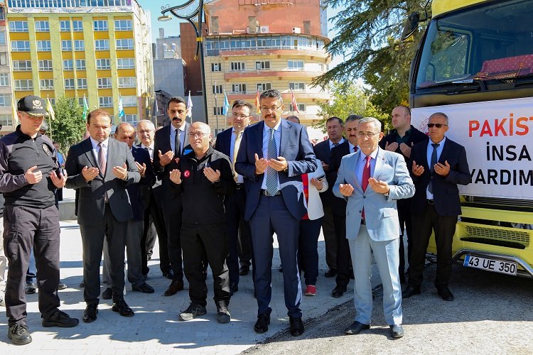 Kütahya'dan Pakistan'a ikinci yardım -