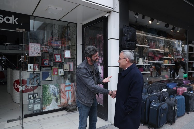 Kütahya esnafına Alim Işık'tan ziyaret -