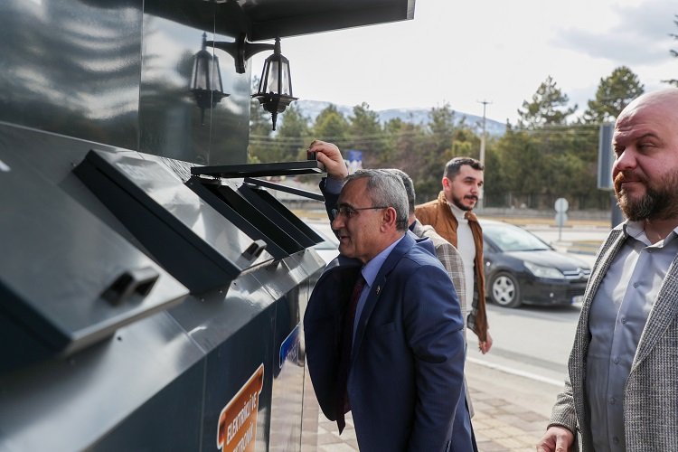Kütahya'ya Mobil Atık Getirme Merkezi -