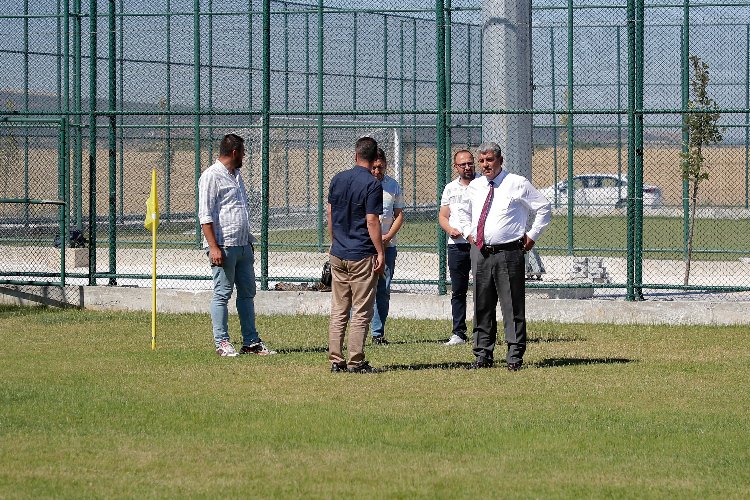 Kütahya Yoncalı'daki statlar tamamlanıyor -