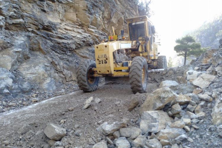 Kuvvetli yağış Alanya'yı bu hale getirdi -
