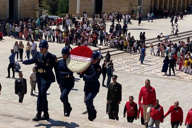 Kızılay Konak'tan Anıtkabir ziyareti -