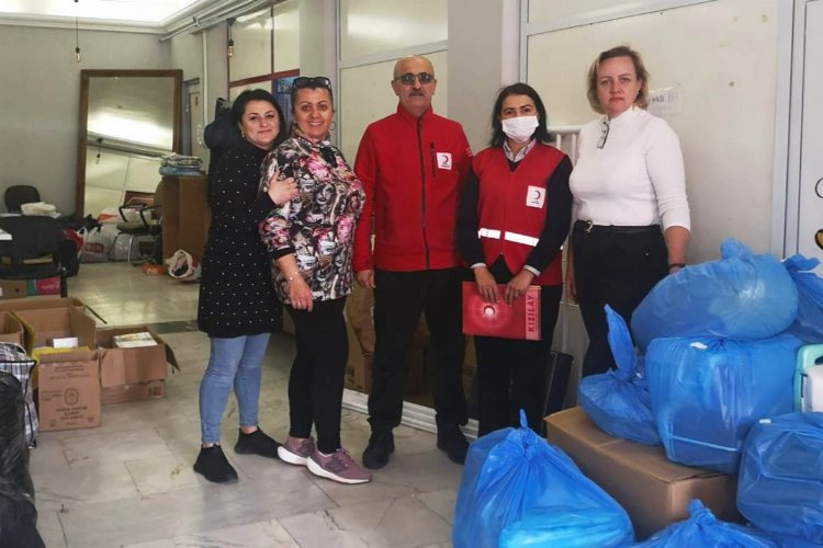 Kızılay Marmaris'ten Ukrayna'ya insani yardım -