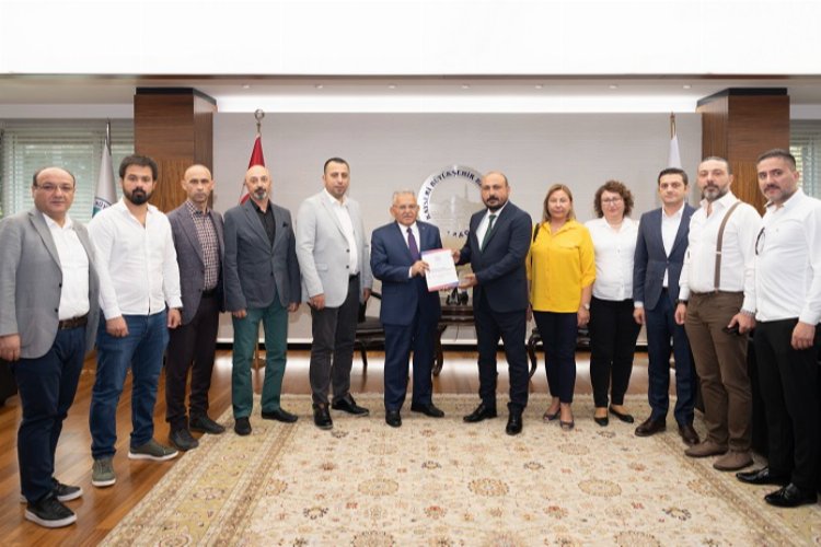 Makine mühendislerinden Kayseri Büyükşehir'e ziyaret -
