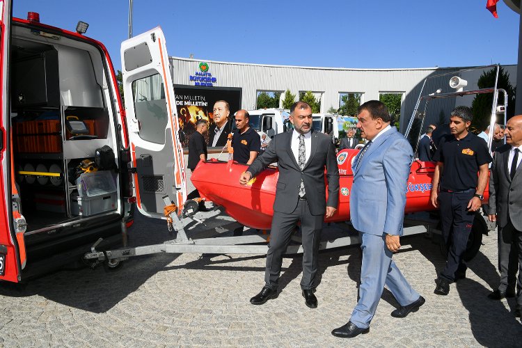 Malatya Büyükşehir'de su altı arama kurtarma timine araç takviyesi -
