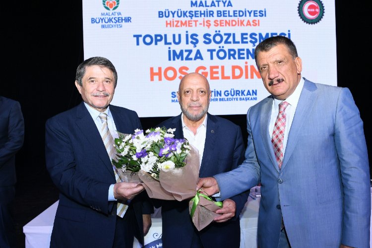 Malatya Büyükşehir'de 'Toplu İş Sözleşmesi' sevinci -