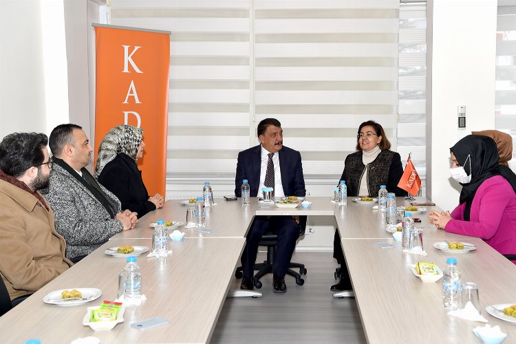 Malatya'da Başkan Gürkan'dan KADEM ziyareti -