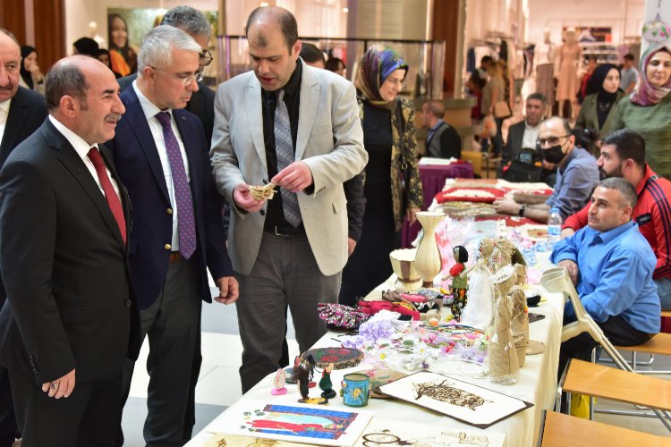 Malatya'da El Sanatları Sergisi büyük ilgi gördü -