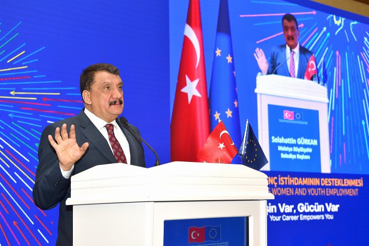 Malatya'da İş Gücü Piyasasına Sürdürülebilir Entegrasyonu Operasyonu konferansı yapıldı -