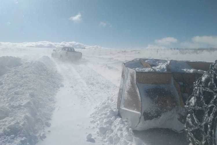 Malatya'da karla mücadele seferberliği -