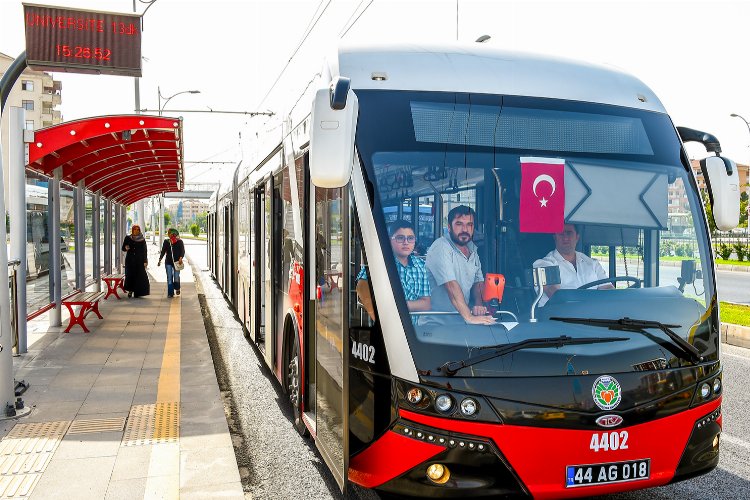 Malatya'da otobüsler bayramda ücretsiz -