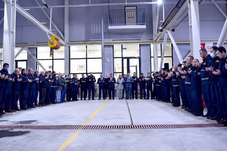 Malatya'dan Bursalı şehit itfaiye erlerine dua -