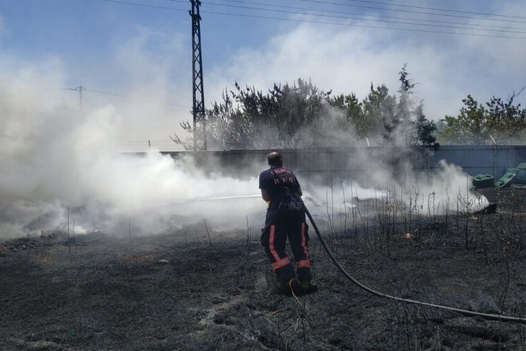 Malatya İtfaiyesi anız yangınlarına karşı teyakkuzda -
