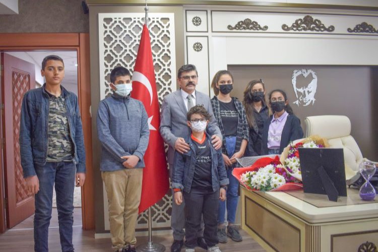 Malatya Kent Konseyi Çocuk Meclisi'nden emniyet ziyareti -