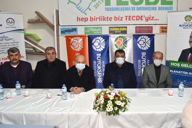 Malatya Tecde'de mahalle ziyareti -