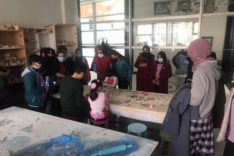 Malatya Topsöğüt Ortaokulu'ndan MABESAM'a ziyaret 