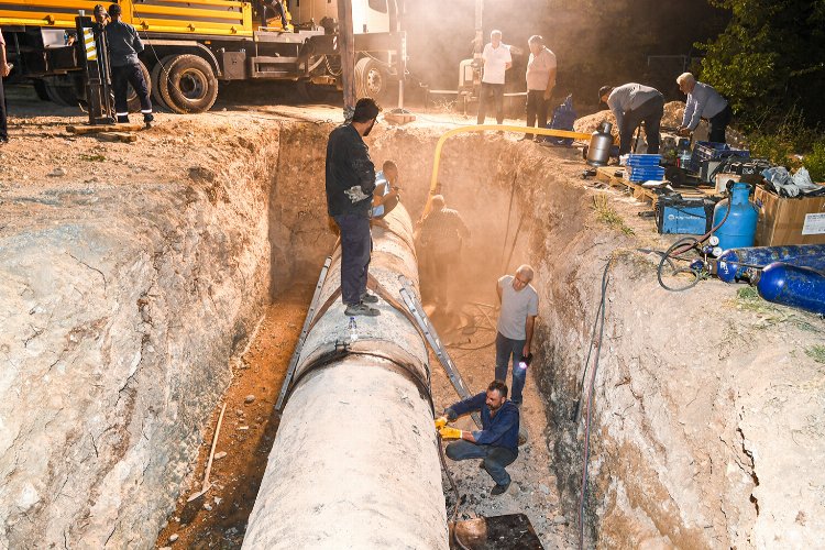 Malatya Yapraklı'da vana montaj çalışmaları tamamlandı -