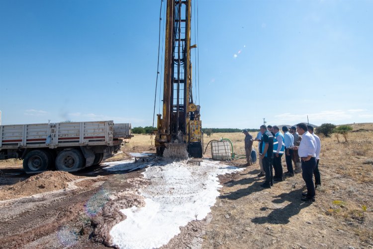 Malatya Yukarıörükçü'de sondaj çalışması -