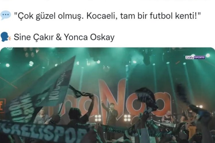 MaNga'nın Kocaelispor şarkısı gündemden düşmüyor -