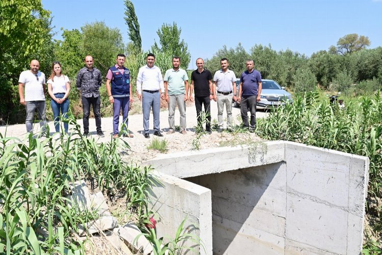 Manisa Akhisar'da tarihi yolda önemli çalışma -