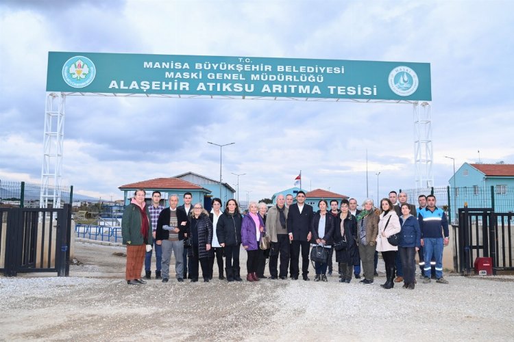 Manisa Alaşehir Atıksu Arıtma Tesisi GEMA Vakfı'nı ağırladı -
