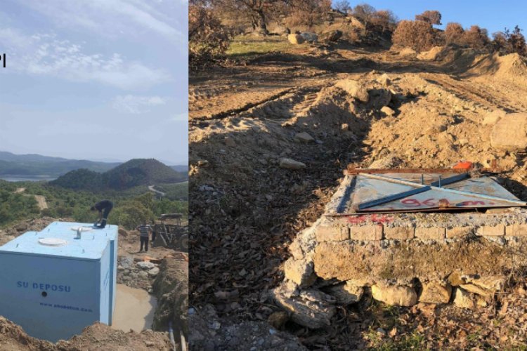 Manisa Çarıklar'da altyapı çalışmaları devam ediyor -