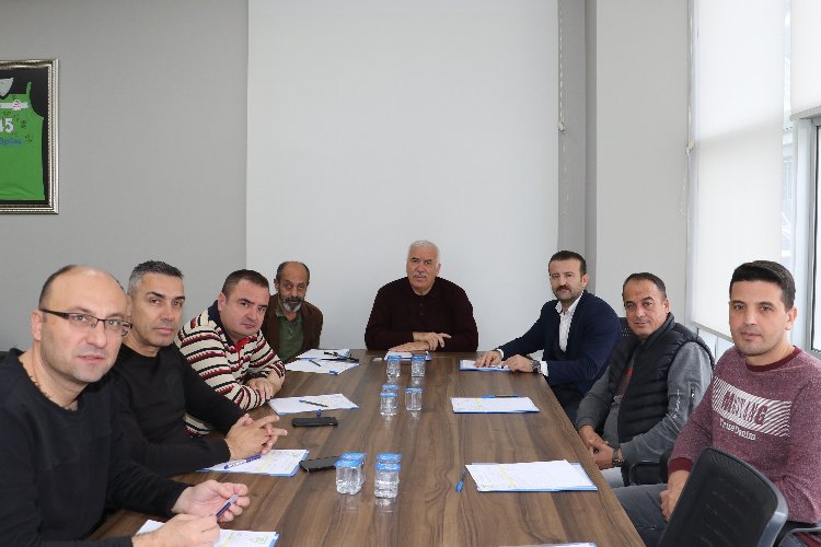 Manisa Büyükşehir Belediyespor'da gündem toplantısı -